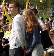 Anna-Mazurca van Kempen met Marnix Middendorf op IJzerwake