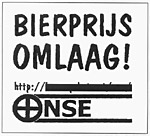 Bierprijs omlaag